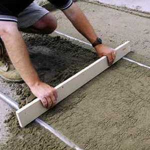 Как сделать цементную стяжку?